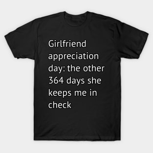 Funny girlfriend joke T-Shirt